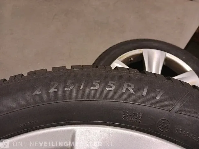 4x velgen met band, bmw dunlop, sp winter sport 3d - afbeelding 4 van  15