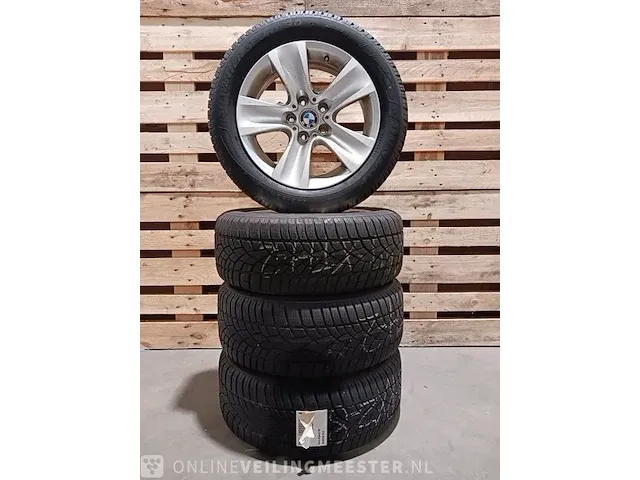 4x velgen met band, bmw dunlop, sp winter sport 3d - afbeelding 1 van  15