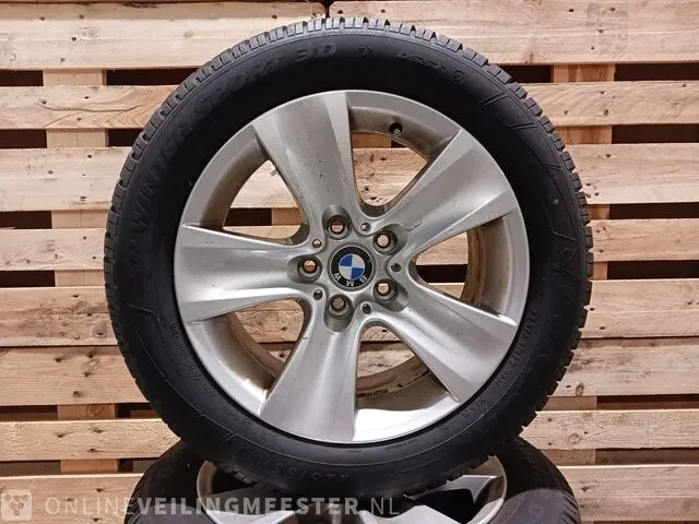 4x velgen met band, bmw dunlop, sp winter sport 3d - afbeelding 8 van  15