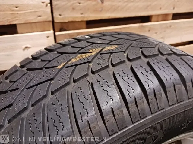 4x velgen met band, bmw dunlop, sp winter sport 3d - afbeelding 9 van  15