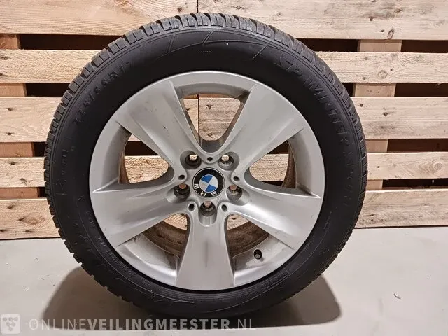 4x velgen met band, bmw dunlop, sp winter sport 3d - afbeelding 14 van  15