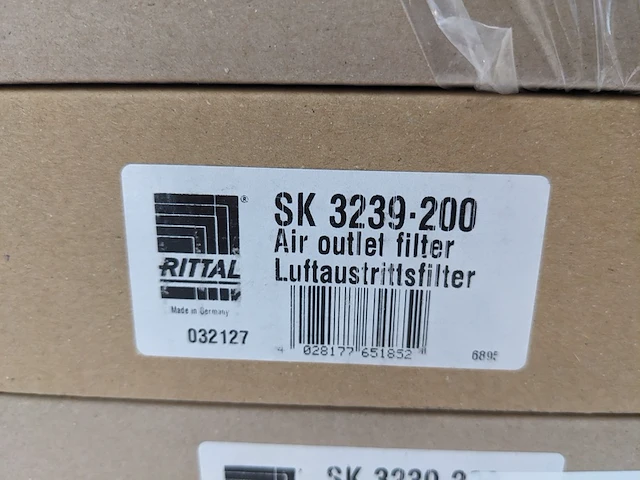 4x ventilatierooster rittal, sk 3239-200 - afbeelding 4 van  6