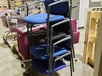4x vergaderstoel gestoffeerd - afbeelding 5 van  6