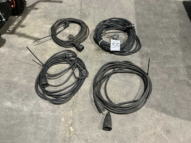 4x verlengkabel - afbeelding 1 van  5