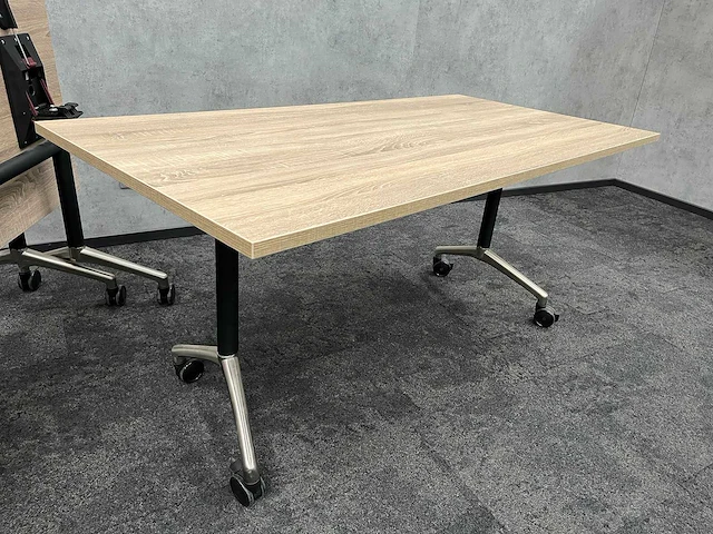 4x verrijdbare klaptafel 160x80 - afbeelding 2 van  9