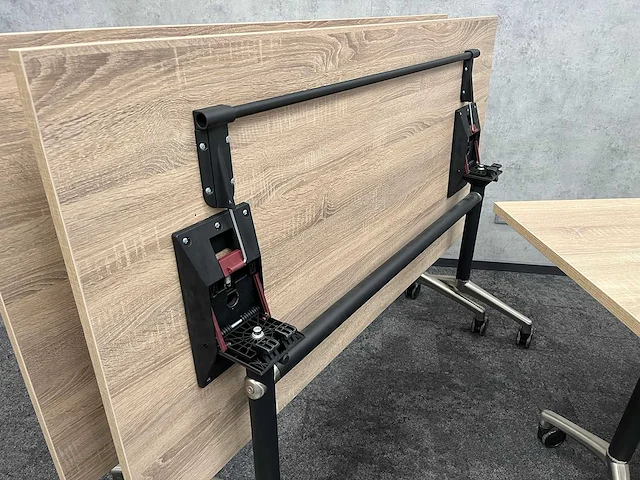 4x verrijdbare klaptafel 160x80 - afbeelding 3 van  9