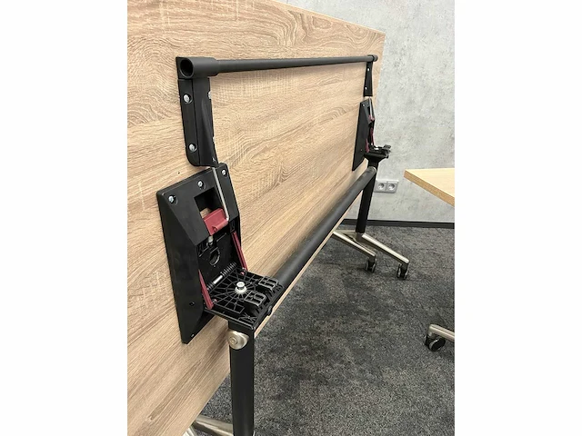 4x verrijdbare klaptafel 160x80 - afbeelding 4 van  9