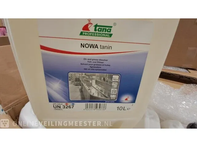 4x vet-en olie oplosmiddel tana, nowa tanin 10l - afbeelding 3 van  3