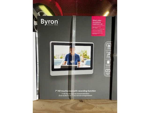 4x video deur intercom nedis, byron - afbeelding 4 van  5