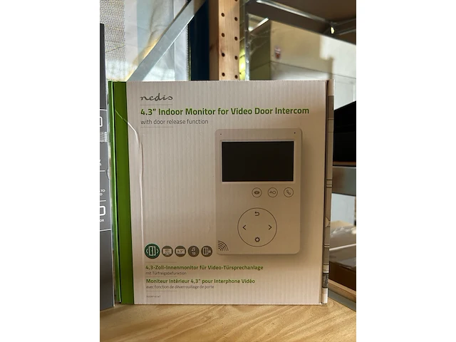 4x video deur intercom nedis, byron - afbeelding 5 van  5