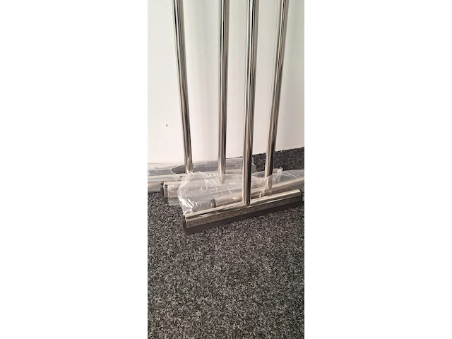4x vloerwissers, best design, chroom - afbeelding 2 van  2