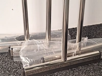 4x vloerwissers, best design, chroom - afbeelding 2 van  2
