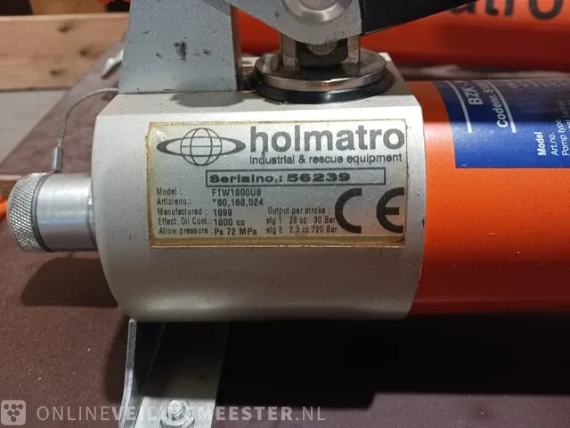 4x voetpomp set holmatro - afbeelding 3 van  23