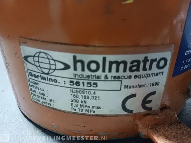 4x voetpomp set holmatro - afbeelding 11 van  23
