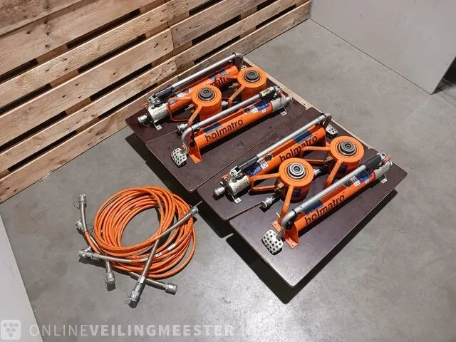4x voetpomp set holmatro - afbeelding 1 van  23