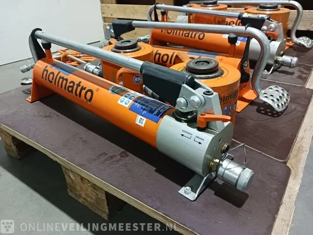 4x voetpomp set holmatro - afbeelding 18 van  23