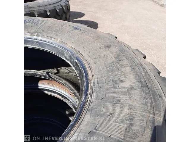 4x vrachtwagenband michelin, xzl - afbeelding 2 van  5