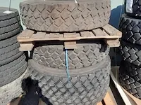 4x vrachtwagenband michelin, xzl - afbeelding 1 van  5
