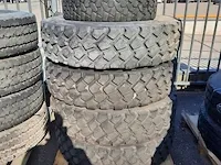 4x vrachtwagenband michelin, xzl - afbeelding 1 van  5