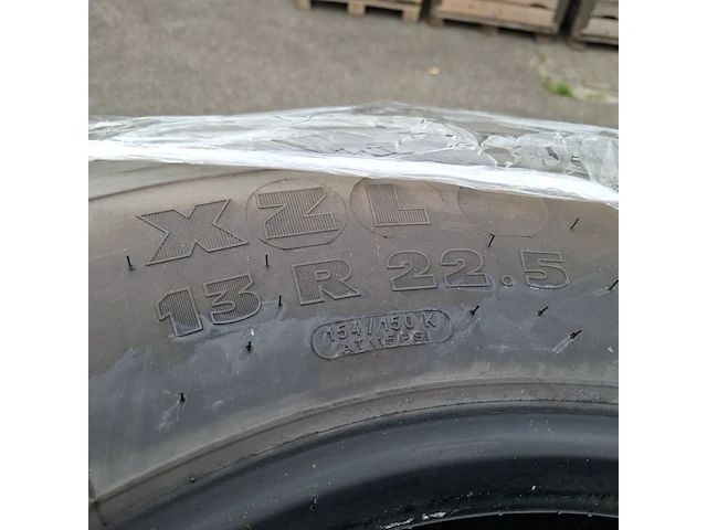 4x vrachtwagenband, michelin, xzl - afbeelding 2 van  5