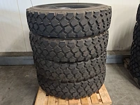 4x vrachtwagenband, michelin, xzl - afbeelding 1 van  5