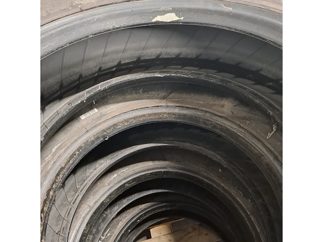 4x vrachtwagenband, michelin, xzl - afbeelding 4 van  5