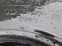 4x vrachtwagenband, michelin, xzl - afbeelding 3 van  3