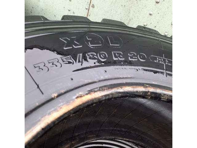 4x vrachtwagenband, michelin, xzl - afbeelding 3 van  4