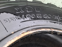 4x vrachtwagenband, michelin, xzl - afbeelding 3 van  4