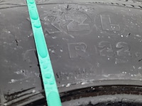 4x vrachtwagenband, michelin, xzl - afbeelding 4 van  4