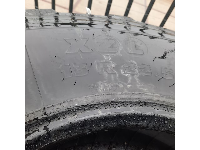 4x vrachtwagenband, michelin, xzl - afbeelding 3 van  3