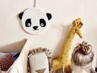 4x wanddeocatie oyoy, panda - afbeelding 1 van  4