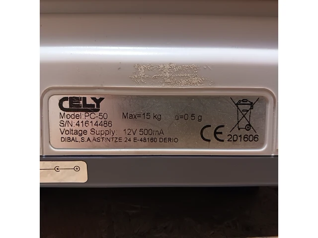 4x weegschaal cely | allscales, pc-50 | cs-30 - afbeelding 17 van  20