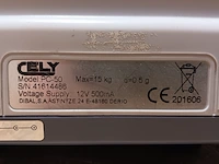 4x weegschaal cely | allscales, pc-50 | cs-30 - afbeelding 17 van  20