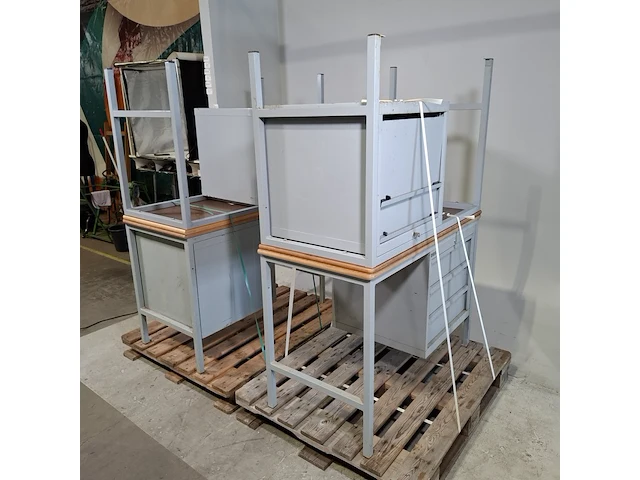 4x werkbank met ladekast, lista - afbeelding 3 van  8