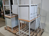 4x werkbank met ladekast, lista - afbeelding 3 van  8