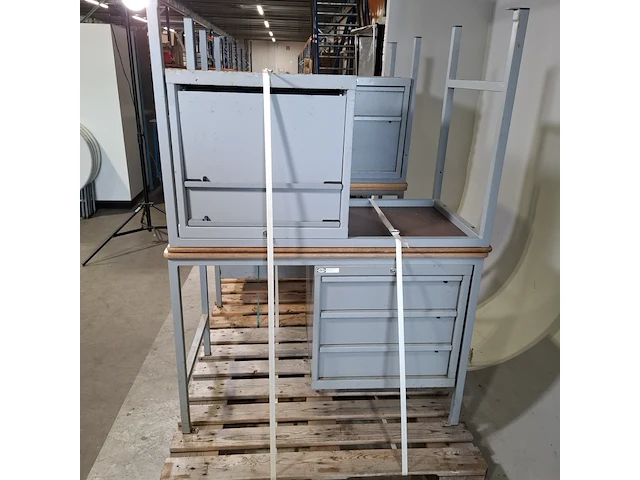 4x werkbank met ladekast, lista - afbeelding 7 van  8