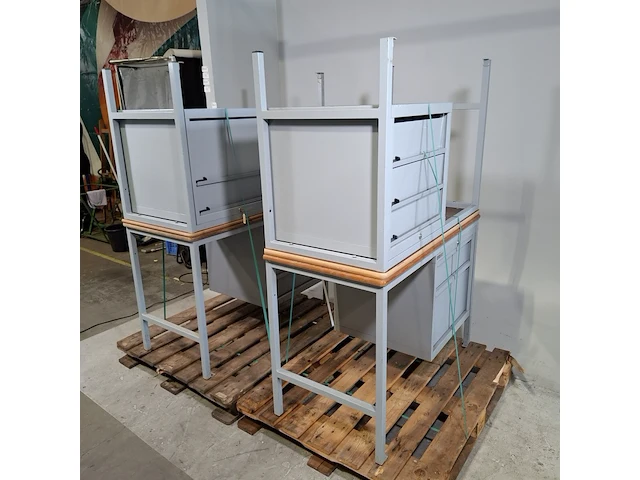 4x werkbank met ladekast, lista - afbeelding 3 van  8