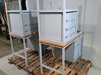 4x werkbank met ladekast, lista - afbeelding 3 van  8