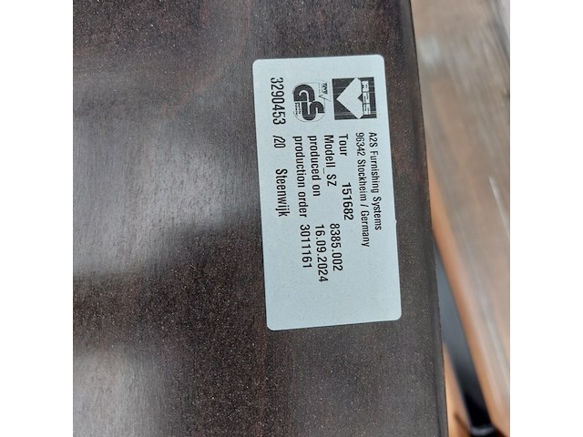 4x werktafel met 20x bureaustoel - afbeelding 3 van  11