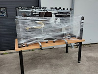 4x werktafel met 20x bureaustoel - afbeelding 4 van  11