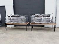 4x werktafel met 36x bureaustoel - afbeelding 1 van  12