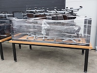 4x werktafel met 36x bureaustoel - afbeelding 5 van  12