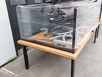 4x werktafel met 36x bureaustoel - afbeelding 8 van  12