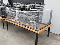 4x werktafel met 36x bureaustoel - afbeelding 11 van  12