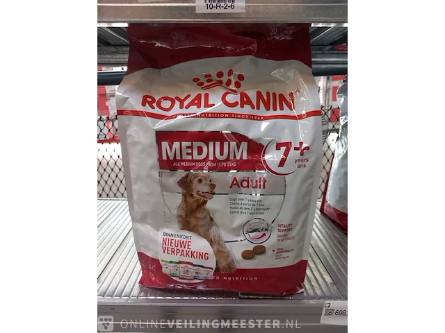 4x zak hondenvoer royal canin, medium adult - afbeelding 3 van  4