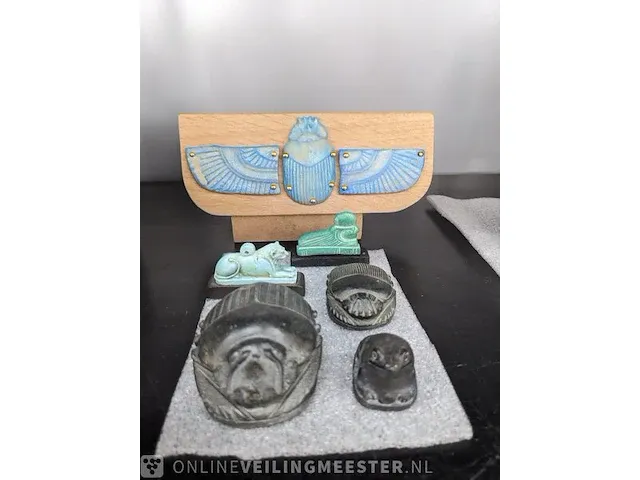 4x zes delige replica art set, egyptisch - afbeelding 4 van  16