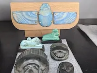 4x zes delige replica art set, egyptisch - afbeelding 4 van  16