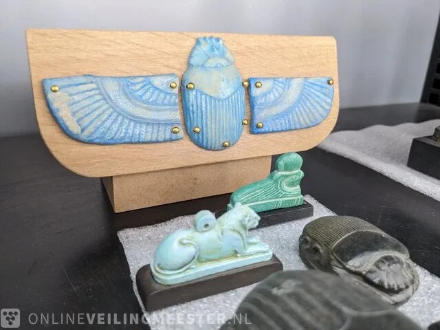 4x zes delige replica art set, egyptisch - afbeelding 6 van  16