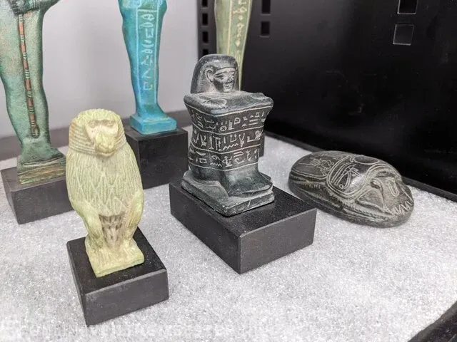 4x zes delige replica art set, egyptisch - afbeelding 7 van  16